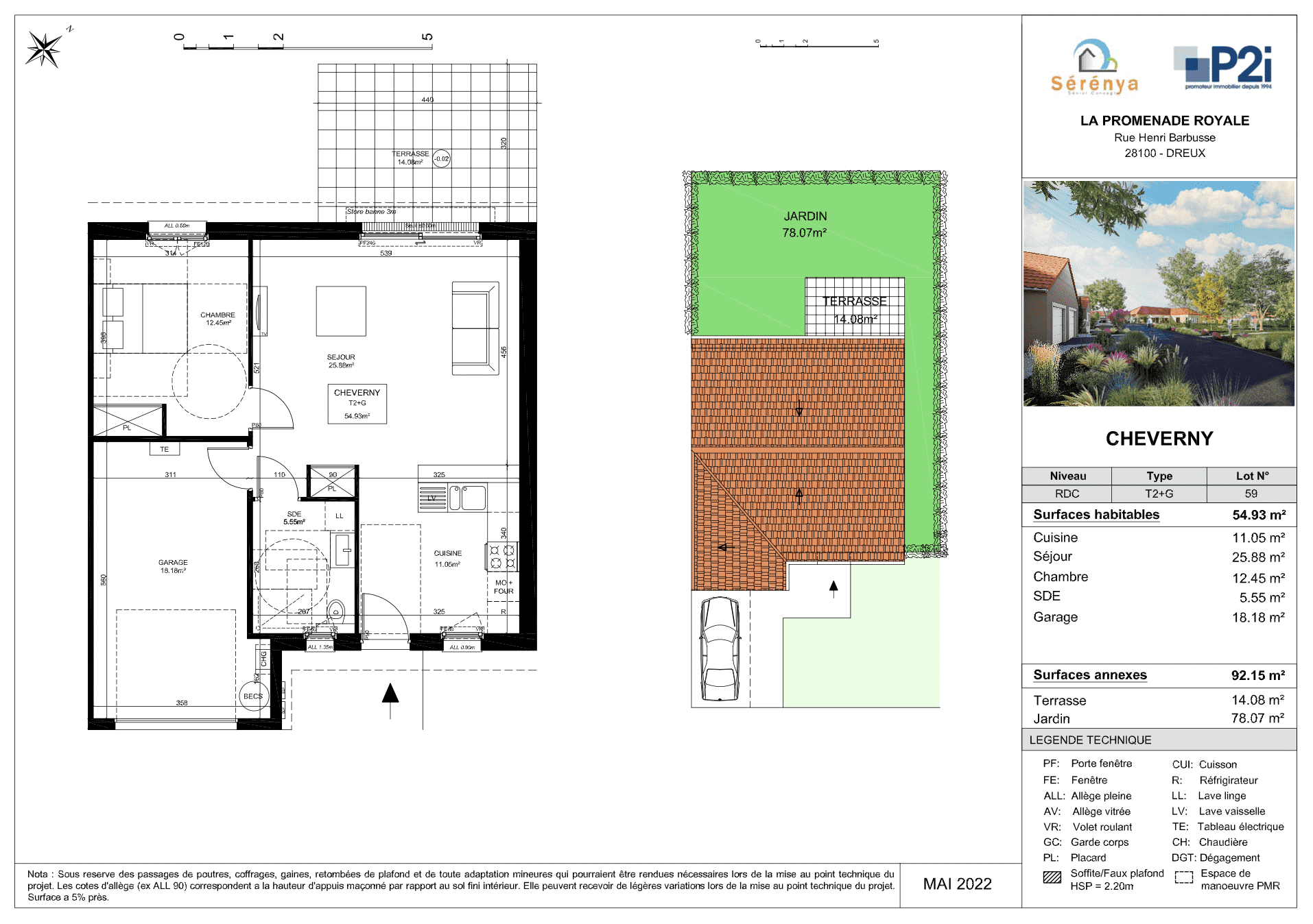 Plan 2d Cheverny