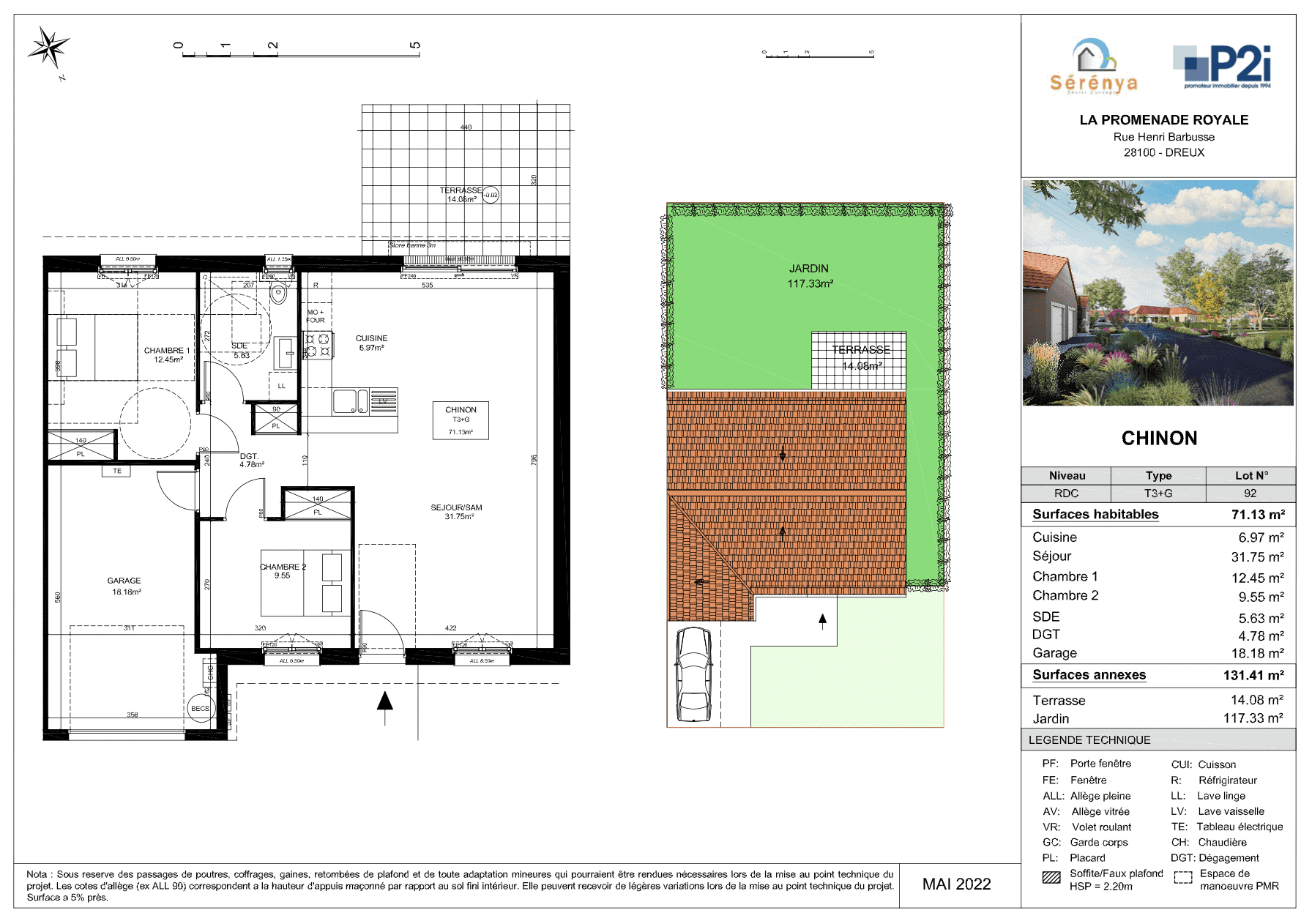 Plan 2d Chinon